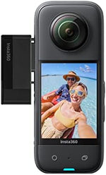 Insta360 X3 Quick Reader protective cap view demonstrating how the electronic connectors are shielded during travel.