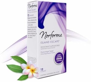 Compact and travel friendly Norforms Island Escape 12 count box.