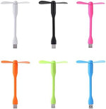 Sokelinn-six pocket fan with detached blades illustrating easy travel portability.