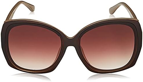 Jessica Simpson geometric two-tone sunglasses side profile
