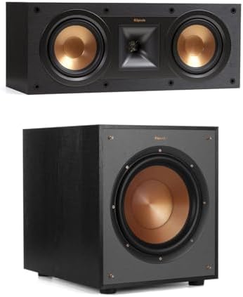 Klipsch R-100SW 10-inch subwoofer front profile