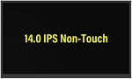 Dell Latitude 3420 compatible display module showing slim side profile and lightweight construction