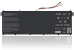 Close-up view of the technical specifications label on the premium black polymer internal power component.