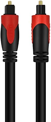 Kxable optical cable connected to a television and soundbar