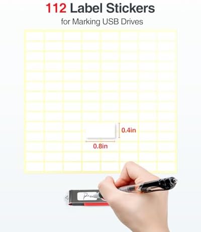 Luxtude flash drive holder mesh zipper pocket containing small adapters and memory cards