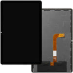 Back side construction of the ARSSLY LCD screen replacement assembly illustrating the precise flex cable connection interface