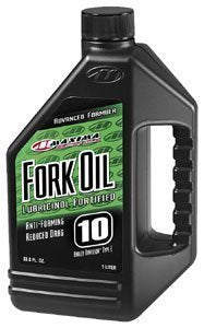 Maxima Lubricants 57901 Fork Oil 20W 1 Liter bottle front view premium motorcycle suspension fluid