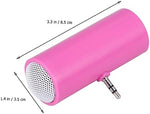 HOMSFOU portable multimedia speaker highlighting the 2 Watt external audio output driver.