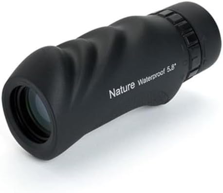 Celestron Nature 10x25 monocular with rubber armor detail