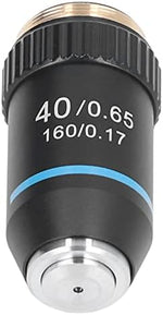 Fafeicy forty times magnification objective lens showcasing the universal twenty point two millimeter RMS screw interface.