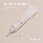 Hydrating K-beauty eye cream for dark circles and fine lines wrinkle care