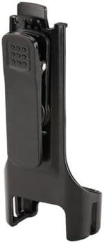 Cobra authentic communication radio accessory belt clip holder in black color.