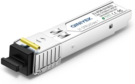 Top view of Qiniyek 1.25G BiDi transceiver module housing