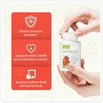 NeoLife Carotenoid Complex bottle nutritional facts label