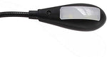 Hanerdun portable USB lamp demonstrating the touch switch interface for high and low brightness control.