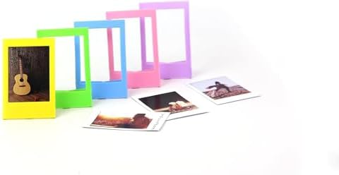 Microfiber lens cleaning cloth alongside the complete instant camera decoration set.