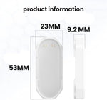 Oshmirian Type C voice recorder dock highlighting compact design for travel portability.