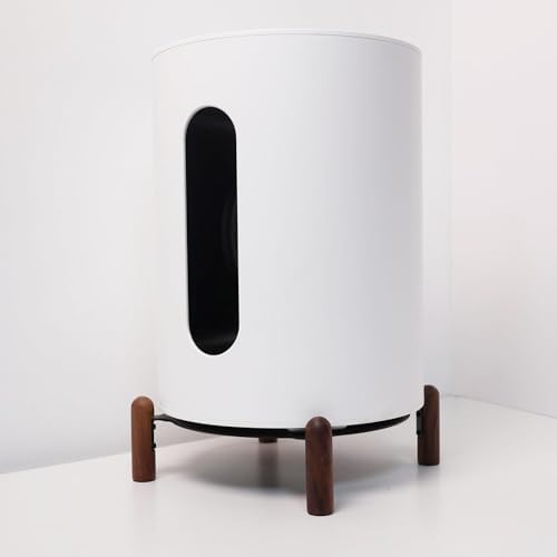 Low angle view of sub mini stand showing height elevation