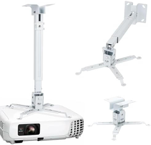 Runhike projector ceiling mount with telescopic arm extension
