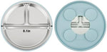 Durable PandaEar stainless steel plate for baby led weaning