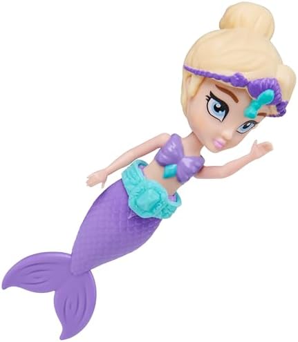 Packaging and product details of SwimWays Floating Mermaids 3-Pack