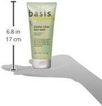 Soap free and oil free foaming facial cleanser by Basis for normal to oily skin types.