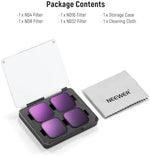 Full contents of Neewer GoPro lens filter accessory kit