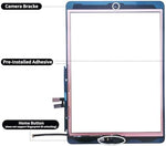 Ghothzuto iPad ten point two screen replacement glass showing flexible connector cable attachment points