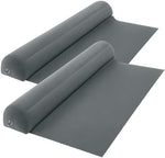 Lilian And Gema portable travel bed bumpers for kids showing non slip soft flocking texture