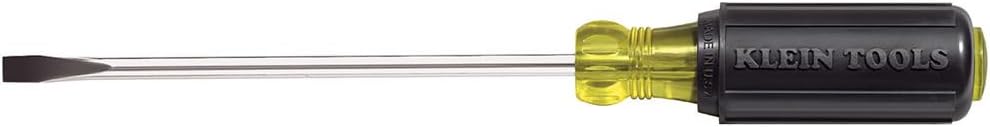 Klein Tools 605-6 1/4-Inch Cabinet Tip Screwdriver, Made in USA, Heavy Duty, 6-Inch - Image 9