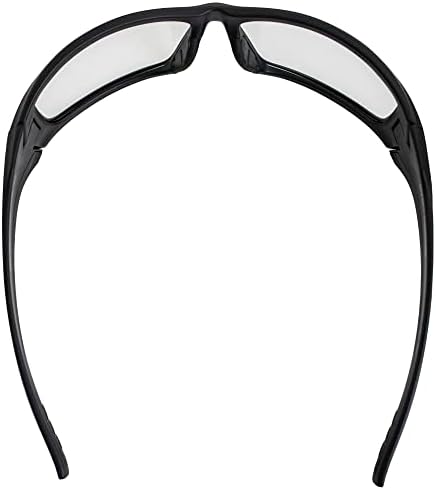 Alpha Omega AO2 unisex impact resistant safety sunglasses with ANSI Z87.1 certification mark visibility