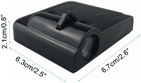 Step by step application of the three M adhesive backing on the custom vehicle entrance light system