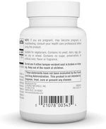 Back of Source Naturals Manganese bottle showing supplement facts