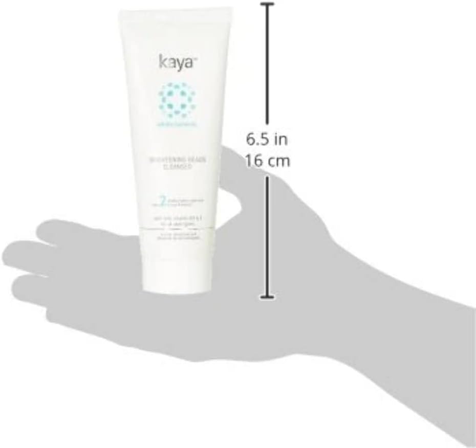 Kaya Clinic Brightening Beads Cleanser tube texture and beads close up