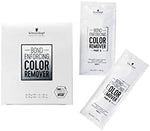 Schwarzkopf professional five count hair dye remover packaging showing dual part sachets
