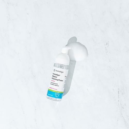 Invisalign authentic imported clear aligner maintenance accessories kit showing the cleaning foam packaging