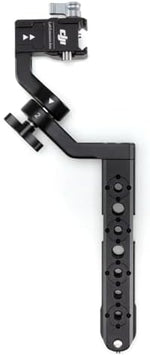 Authentic DJI dual handgrip system packaging contents including mechanical handles and extension pieces