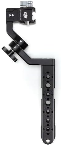 Authentic DJI dual handgrip system packaging contents including mechanical handles and extension pieces
