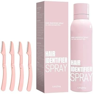 Mepokorla Hair Identifier Spray canister front view with packaging box