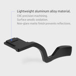 CNC precision machined premium camera support grip backend