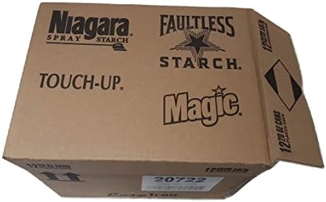 Faultless starch can highlighting odor neutralizing and smooth glide features