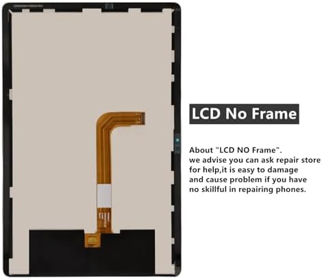 ZTOOYO 11 inch tablet LCD touch screen digitizer assembly in black