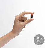 Dr. Mercola Organic Astaxanthin close up of the product directions and daily usage instructions.