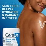 CeraVe barrier repair cream highlighting hyaluronic acid and essential ceramides