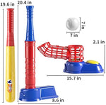 Temi kids baseball set with 10 balls and bat