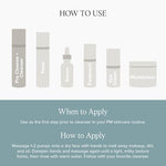 Lightweight facial oil for removing moisturizing face lotion with spf environmental pollutants and excess surface sebum