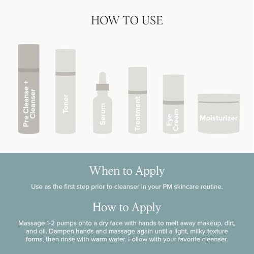 Lightweight facial oil for removing moisturizing face lotion with spf environmental pollutants and excess surface sebum