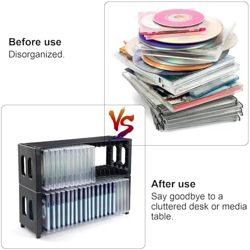 Alavisxf Xx minimalist black media storage shelf showing single sided adhesive pads on the bottom