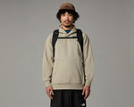 The North Face black commuter travel bag showing padded shoulder straps