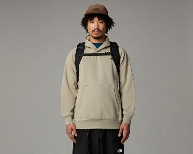 The North Face black commuter travel bag showing padded shoulder straps